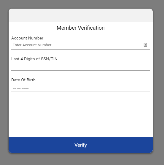 Member Verification